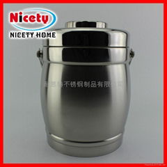 stainless steel food carrier