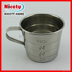 stainless steel measuring cup 