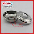 Stainless Steel round ashtray  2