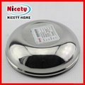 Stainless Steel round ashtray  4
