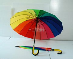 rainbow umbrella