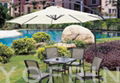 Banana shape courtyard Umbrella 