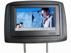 3G taxi headrest advertising player