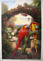 Animal oil painting,Wild001