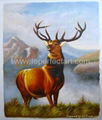 Animal oil painting,Wild003