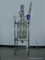 cylindrical glass reactor 10L