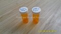 child-resistant medicine vials Pop Top cap Squeeze top 2