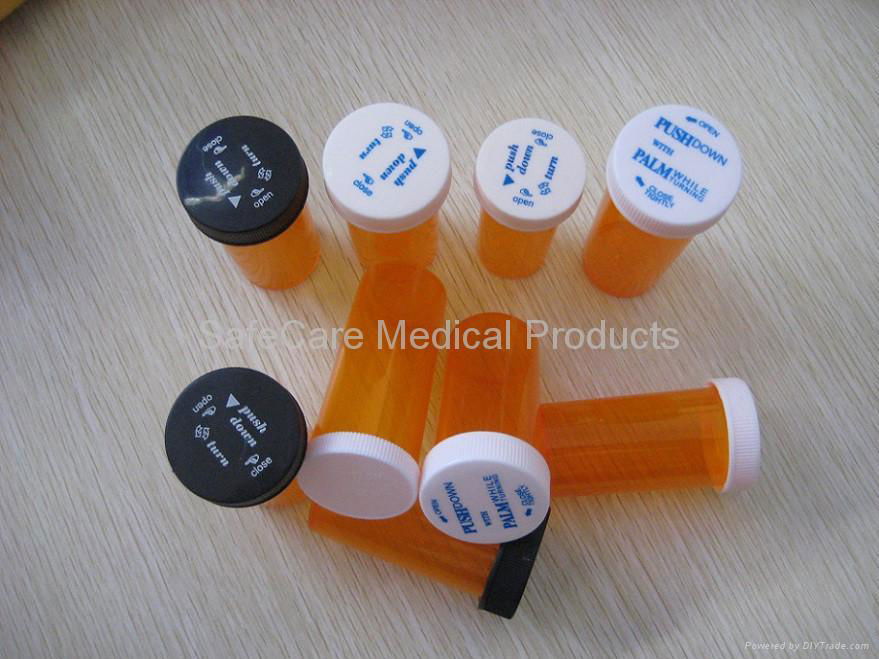 Child-resistant PP vials Pill bottle 5