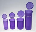 Hinged Cap PP Vials Plastic Pop Top Bottles FDA Quality 3