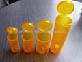 Hinged Cap PP Vials Plastic Pop Top Bottles FDA Quality 4