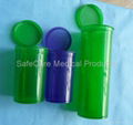 Plastic vial of Pop Up Top Pill Vials PP bottles FDA Child-resistant style 2