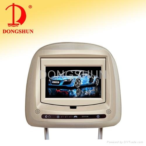 7 inch touch screen car headrest dvd player