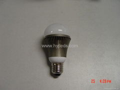 WEJ LED 3W&4W&5W Bulbs with Colorful Shell