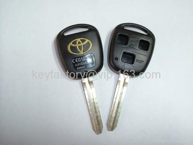 Toyota remote key shell 2