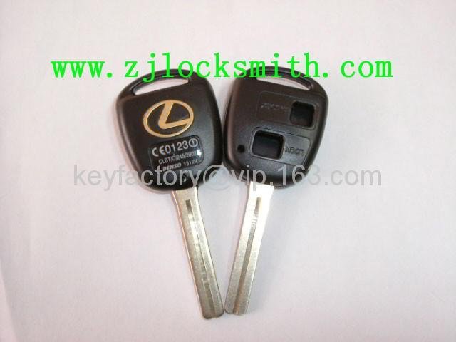 Toyota remote key shell 5