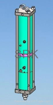 SRK氣液增力缸15噸 2