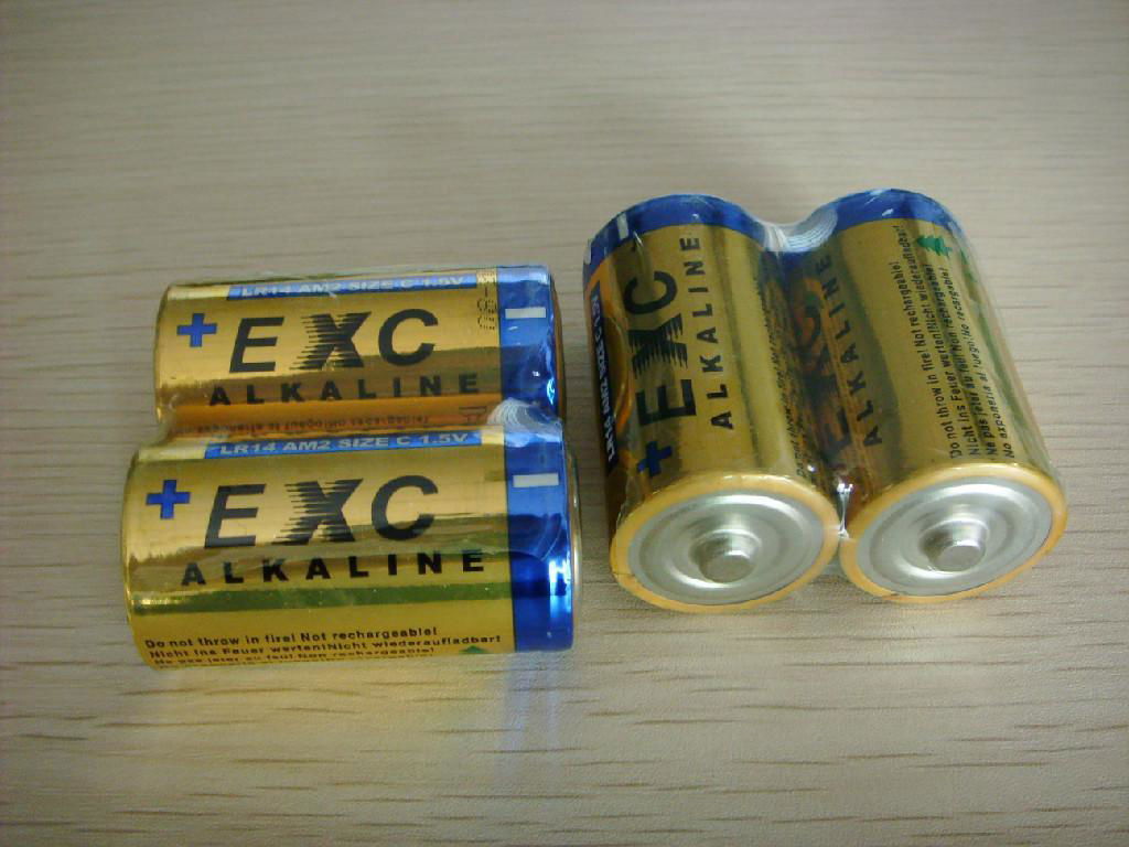 供应手电筒用高容量大号碱性干电池1号品牌电池