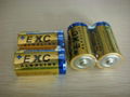 供應手電筒用高容量大號碱性乾電池1號品牌電池