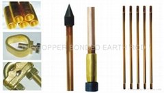 high quality copper bonded earth rod