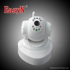 EasyN Pan tilt two way audio family  use wifi IP camera