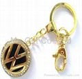 Mixed styles auto Car Keychains popular key chains 4