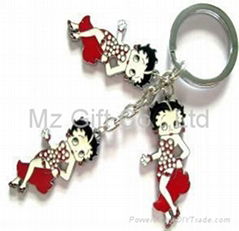 WoW!! Wholesale Various Betty key rings