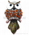 Fashion Zinc alloy with rhinestone