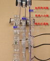 4.0MM水晶三风扇笔记本电脑散热底座 5