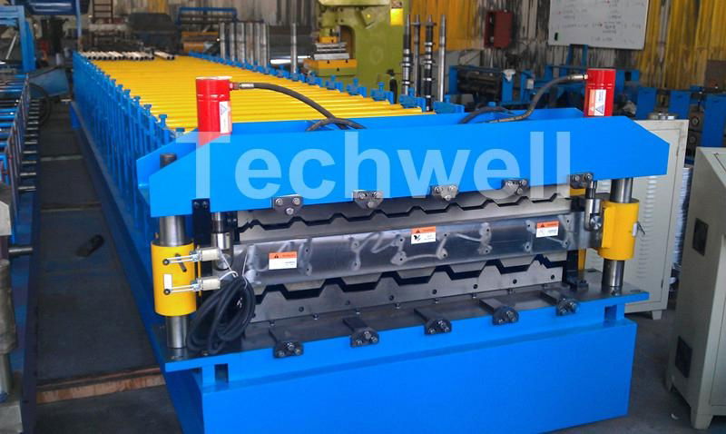 Double Layer Roofing Sheet Roll Forming Machine