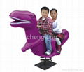 Spring kiddie rider with Various cartoon