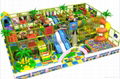 New-style Indoor playground set with big slide 1