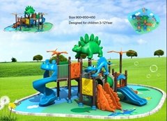 Jurassic themed of Children Outdoor Playground