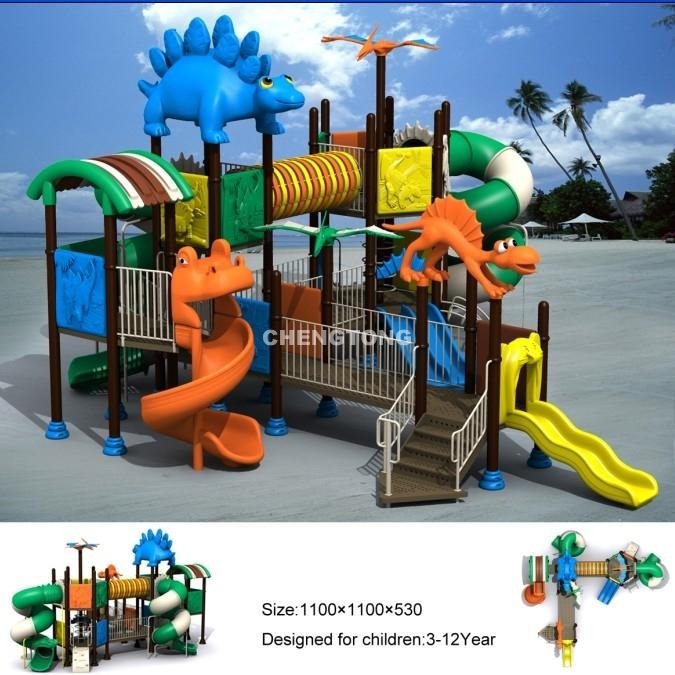 Jurassic themed of Children Outdoor Playground 5