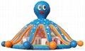 Inflatable bounce house with Cake shape,Durable service 2