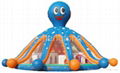 Inflatable bounce house with Cake shape,Durable service 2