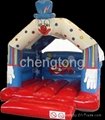 Inflatable bounce house with Cake shape,Durable service 5
