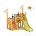 wooden outdoor playground 1