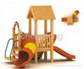 wooden outdoor playground 2