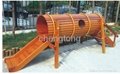 wooden outdoor playground 4