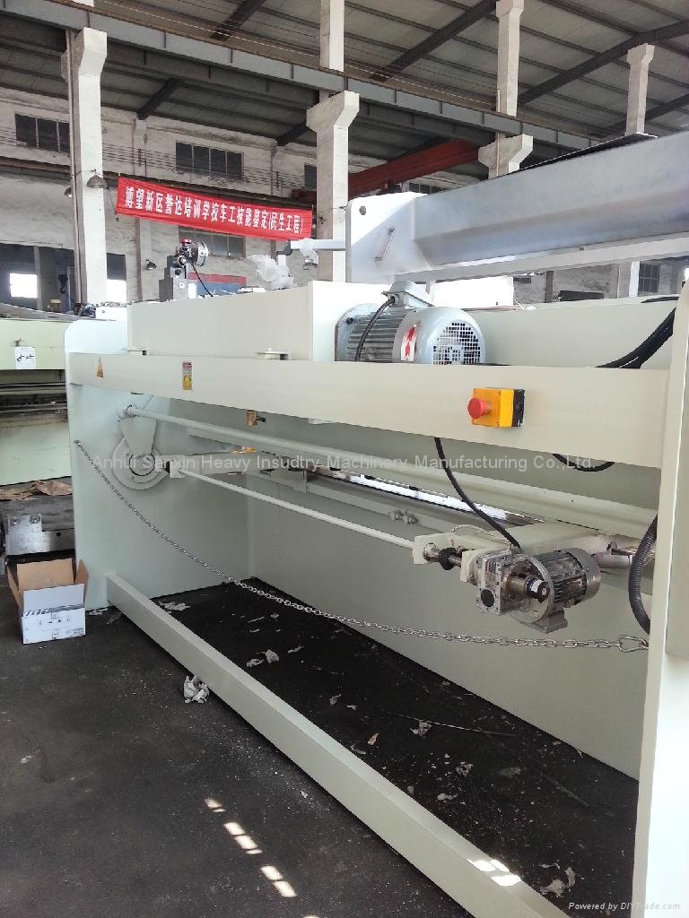 NC Hydraulic Metal Plate Shearing Machine Sheet stell Cutting machine 5