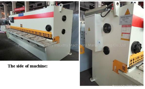 Hydraulic Plate Guillotine shearing machine QC11K series 3