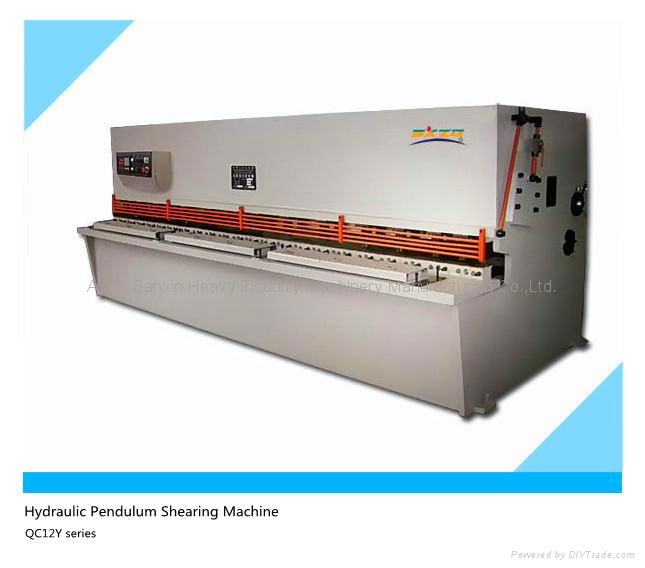 10mm Hydraulic Sheet Steel Shearing Machine, Plate Cutting Machine 3