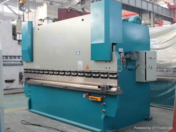 (100Tons Pressure)Hydraulic manual press brake/ Fold-bend Machine 2