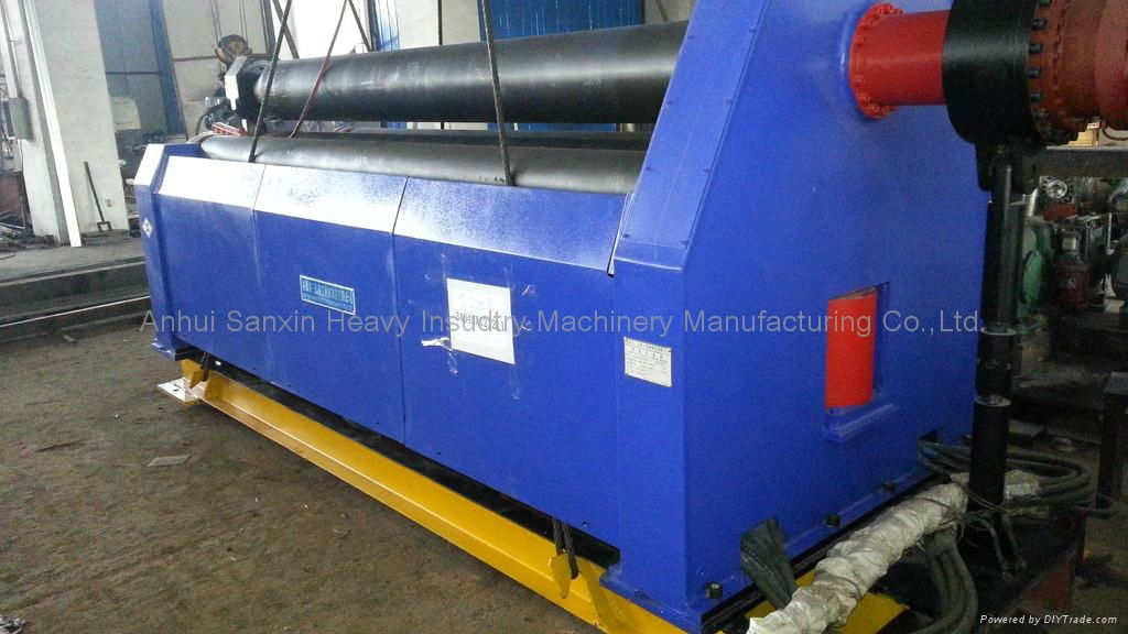 (W12NC-30x2500) 4-rollers plate bending machine,,hydraulic bending machine 5