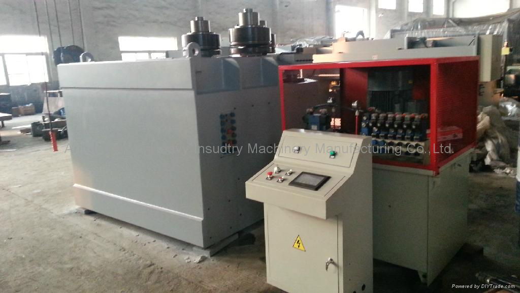 W24S series Hydraulic 3 Rollers Profile Bending Machine Section Bender 3