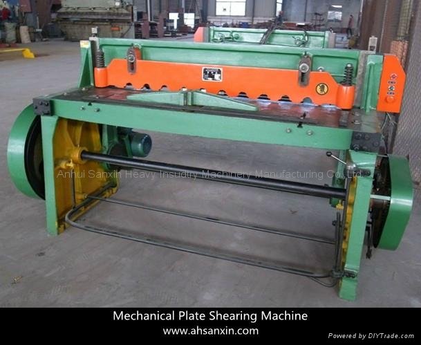 Mechanial Metal Plate Shearing Machine Cutting Machinery 2