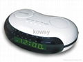 0.6" AM/FM LED Alarm Clock Radio