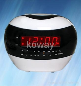 AM/FM LED Alarm Clock Radio 