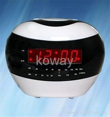 AM/FM LED Alarm Clock Radio 