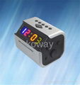 0.9" AM/FM LED Alarm Clock Radio